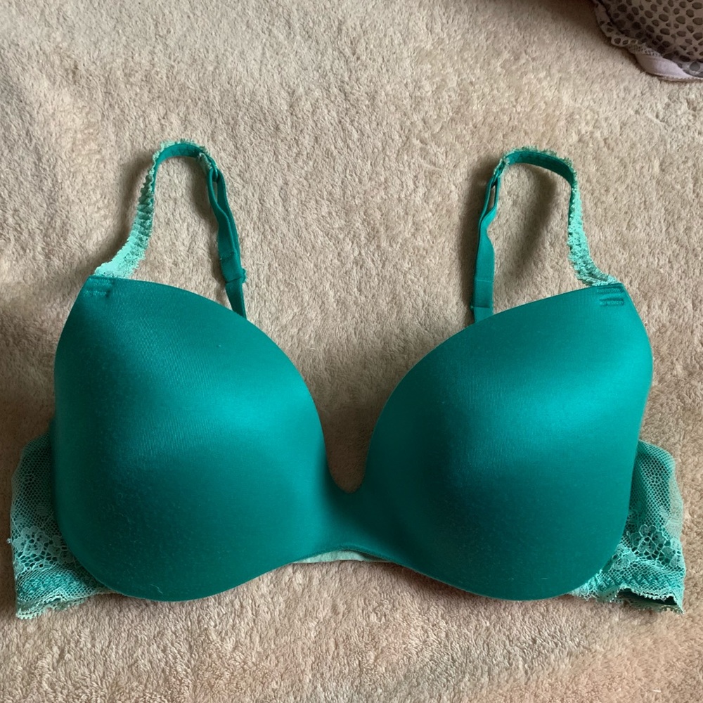 FINAL SALE! Jacklyn Aerie Teal Bra 34C